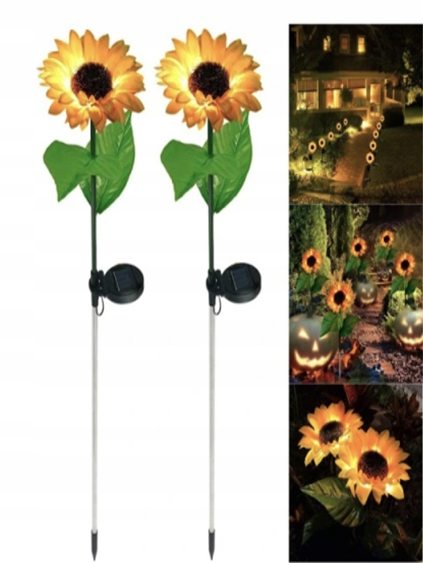 Solárna lampa Solar flowers, 66 cm, 2 ks.
